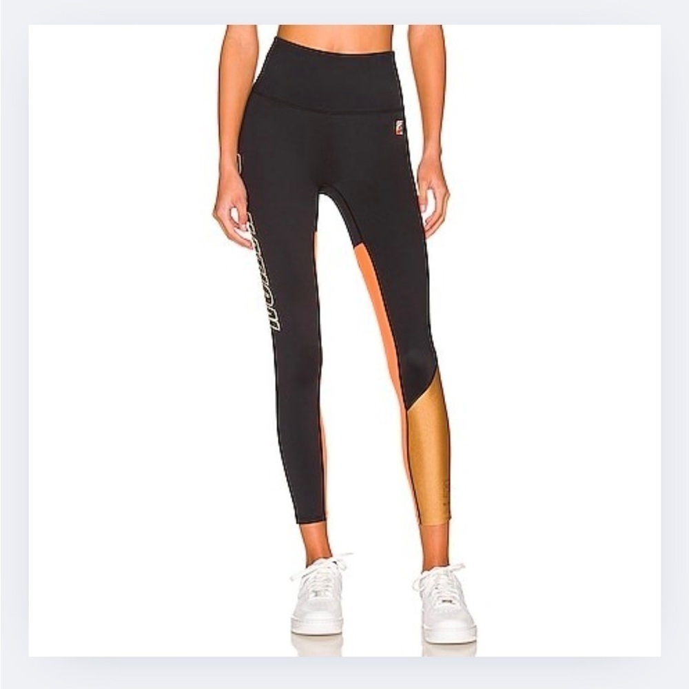 Black and Orange Leggings